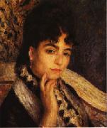 Auguste renoir Alphonse Daudet oil on canvas